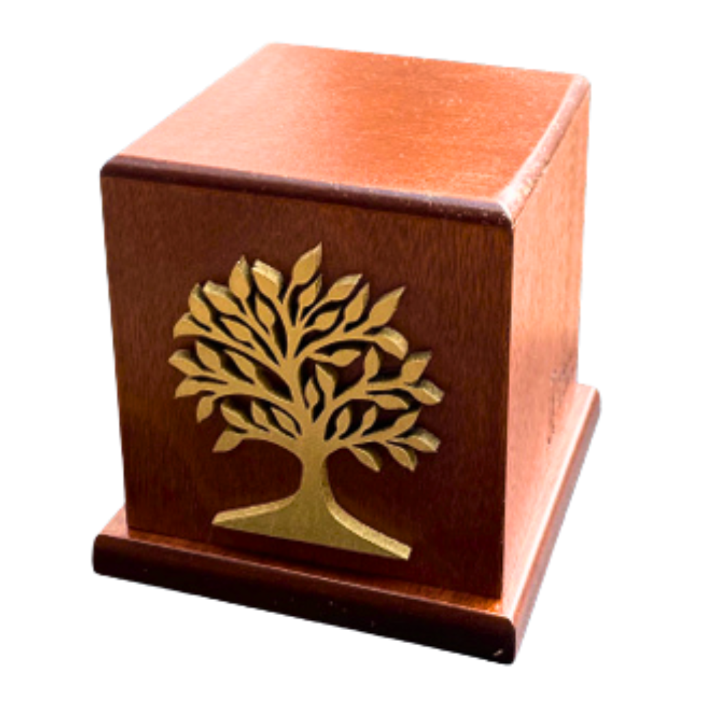 Urna de Madera Árbol de la Vida Encino